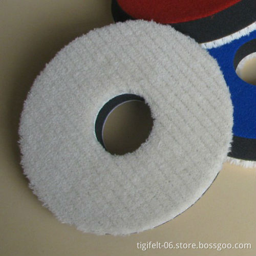 High Quality 200mm Wool Polishing Pad for Industry